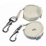 Marpac 7-0030 Bimini Top Strap 1INW X 96INL White Nylon Webbing. Sold Per Pair.. Fixed Price $11.84.