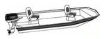 Boater-spor Sports Jon Covers B17042-BLK (1-B17042BLK). Fixed Price $250.09.