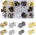 40 Sets 14MM/18MM Snaps For Purses And Totes,magnetic Fastener Kit,mag. Fixed Price $19.98.
