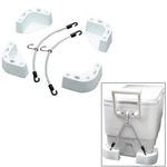 Attwood Cooler Mounting Kit With Straps #14137-7. Fixed Price $13.64.