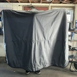 Summerset Premium 6' X 85"-90" Charcoal Polyester 3-BOW Bimini Canvas/boot. Fixed Price $200.00.