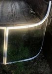 99 Bayliner Capri 1954 Front Port Windshield. Fixed Price $190.00.