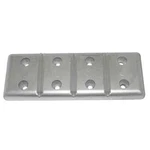 TEC-40 Hull Plate Anode Zinc Military Grade New Dealer Direct. Fixed Price $9.91.