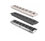 Boat Bilge Vent Louver Black 3 1/2" X 17 7/8"MARINE Bayliner Searay. Fixed Price $27.99.