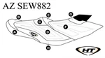 Hydro-turf Premier Seat Cover For Sea-doo 09-15 Pro/wake/rxt-x/rxt-is. Fixed Price $403.65.