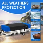 Neverland Pontoon Boat Cover Waterproof 104" Uv Dust Rain Protector Heavy Duty. Fixed Price $79.99.