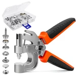 Sopnom Snap Fastener Tool - Heavy Duty Button Kit With 40 Sets 15MM Meta.... Fixed Price $65.77.