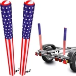 2PCS 48" Usa Boat Trailer Guide Pole Cover, Heavy Duty Neoprene Canvas. Fixed Price $31.57.