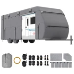 Travel Trailer Cover, 20-22 Ft Rv 4-LAYER Non-woven Fabric Camper. Fixed Price $173.61.