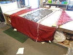Rinker 296 (2012) Aft Drop Curtain Burgundy 110952006 Marine Boat. Fixed Price $89.95.