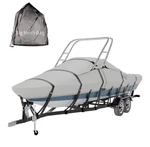 100% Waterproof Ski & Wakeboard Tower Boat Cover See Description For Fit. Fixed Price $120.00.