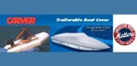 New Carver Boat Cover 14' Styled To Fit 7INF14BP Blunt Nose Gray Free Ship Usa. Fixed Price $249.99.