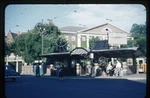 Harvard Square Cambridge Massachusetts 35MM Slide 1950S Red Border Kodachrome. Fixed Price $14.99.