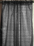 Lovemyfabric Shiny Silver Stars On Sheer Organza Curtain/window Cor. Fixed Price $22.95.