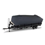 21-24FT Boat Cover Waterproof Trailerable Pontoon Heavy Duty Fabric Gray New. Fixed Price $33.86.