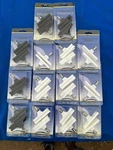14 X Shademate Side Mt Deck Hinge/slide 75824 White And 75823 Black (33-SB4). Fixed Price $85.00.