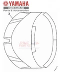 Yamaha AR210 LX210 LST1200 Bimini Top Awning Canvas Cranberry F0R-U3131-30-00. Fixed Price $651.95.