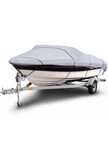 Budge 1200 Denier V-hull Runabout Boat Cover Gray 22'-25', Beam Width Up To 106". Fixed Price $199.99.