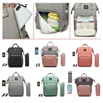 Baby Diaper Bag Maternity Mommy Travel With Usb Charging Nappy Backpack. Fixed Price $29.63.