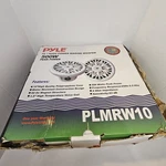 Pyle PLMRW10 10" 500 Watt Marine Subwoofer White. New Open Box. Fixed Price $125.00.