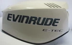 Oem 2003 - 2008 115HP Evinrude Etec Outboard Motor Cowling Cover White 0285629. Fixed Price $407.55.