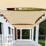 Sand Shade Sail Cover Permeable Mesh Outdoor Sunlight Blockage Comfortable. Fixed Price $60.79.