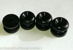 4 Black Stayput Knobs For Boat Canvas Cover Bungee Shock Cord Loops Tie Down. Fixed Price $12.58.