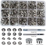 70 Sets 5/8" Heavy Duty Fasteners Kit, Metal Snaps For 15MM, Nickel. Fixed Price $20.04.