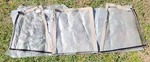 2003 Sea Ray 340 Sundancer Sda 3PC Bimini Visor Isinglass Front Window Set. Fixed Price $495.00.