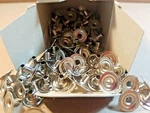 Upholstery Leather Canvas Craft 100 Pieces Vl 10412 Vicar Nickel Eyelet. Fixed Price $12.99.