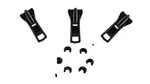 Zipper Repair Solution - #3 Ykk Jacket Molded Vislon Sliders With Stops. Fixed Price $26.31.