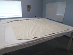 Shademate Universal Bow Bimini Top & Boot 80129 75" X 64" Linen Boat. Fixed Price $139.95.
