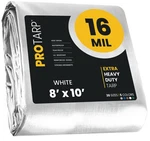 Extra Heavy Duty 16 Mil Tarp Cover, Waterproof, Uv Resistant, Rip And Tear Pr.... Fixed Price $45.67.