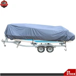 Gray 600D Marine Grade Polyester Canvas Waterproof Boat Cover. Fixed Price $61.81.