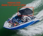 Yamaha Canvas Set '19-'20 AR210 AR240 Black Bimini Top Cover Oem F5V-U3108-30-00. Fixed Price $561.95.