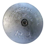 Tecnoseal R3AL Rudder Anode Aluminum 3-3 4 Inch Diameter 0.61LBS. Fixed Price $33.00.