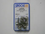 Sea-dog Line 299112-1 Canvas Snap Stud Pack Of 6 Each #8 Screw. Fixed Price $14.99.