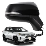 Passenger Side Mirror For 2019-2024 Toyota RAV4 Power Heated Turn Signal Bsm. Fixed Price $82.49.