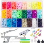 Fqtanju Snaps And Pliers Set, 1440 T5 Plastic Buttons With 10PCS. Fixed Price $32.84.