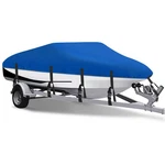 17' 18' 19' Trailerable Boat Cover Waterproof Marine Grade Fits V-hull Runabouts. Fixed Price $52.99.