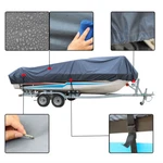 1PCS Boat Cover 20-22FT Trailerable Fishing Ski Bass V-hull 210D Waterproof. Fixed Price $28.96.