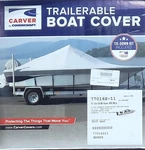 Carver V-hull Runabout W/ Windshield & Bow Rails I/o Sun-dura Cover 16'6". Fixed Price $345.00.
