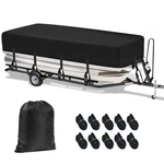 Neverland Pontoon Deck Boat Cover 17FT-20FT Waterproof Trailerable Marine Grade. Fixed Price $52.58.