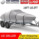 1200D Boat Cover Fishing V-hull Waterproof All Weather 16-22FT With Storage Bag. Fixed Price $114.39.