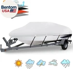 Heavy Duty 1200D Pu Waterproof Boat Cover, 20'- 22' Trailerable Marine Grade Pol. Fixed Price $159.78.