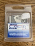 Rod Holder Square Mount Adapter Attwood RM-31 Fits Rails 1-1/4 1-1/2. Fixed Price $13.99.