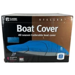 Classic Accessories Stellex Boat Cover Blue 20-22FT V-hull Runabout New. Fixed Price $114.53.