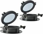 Amarine Made 2 Pack 10" Black Boat Yacht Round Opening Portlight Porthole. Fixed Price $65.99.