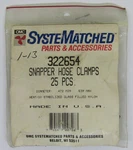 New Omc Outboard Marine Corp Oem Snapper Hose Clamps Lot Of 7 Part No. 322654. Fixed Price $10.99.
