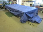 Sun Tracker Fishin' Barge (2016) Pontoon Cover Blue Dowco 36241-27 Boat. Fixed Price $499.95.